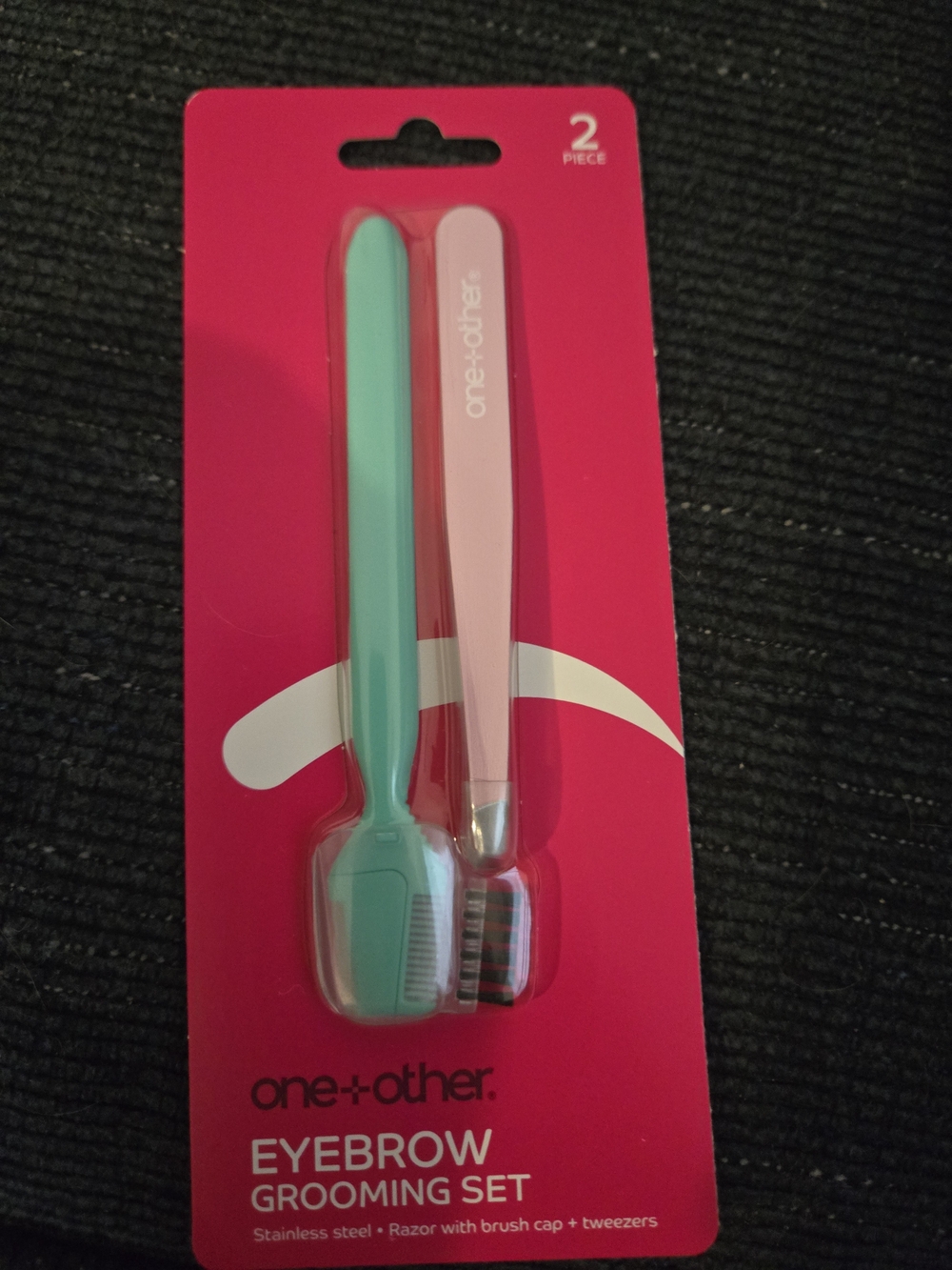 Pink & Teal Eyebrow Grooming Set